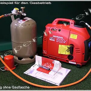 Honda eu10i-Gasgenerator- gasbetrieb mobil