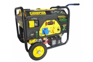 Champion Hybrid Duo 6500 Watt Benzin - 5500 Watt Gas Generator -2