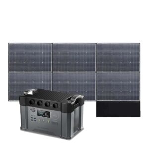 ALLPOWERS Solargenerator-Kit 2400W (S2000 Pro + SP039 600W Solarpanel)